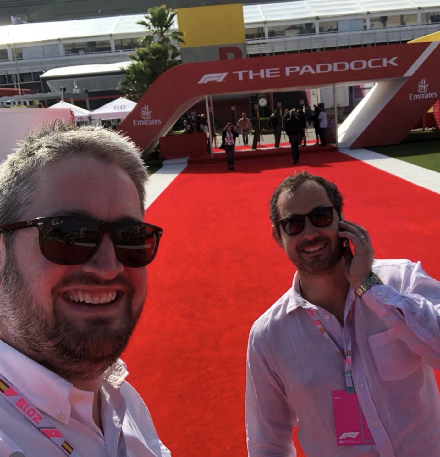 In the F1 paddock